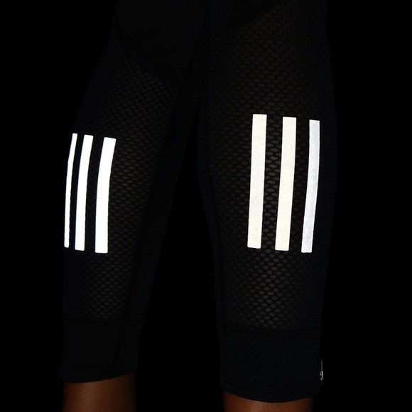 LAST ONE!! New Adidas Running Tights Mesh Leggings - Picture 8 of 16